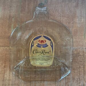 Crown Royal Glass Bottle